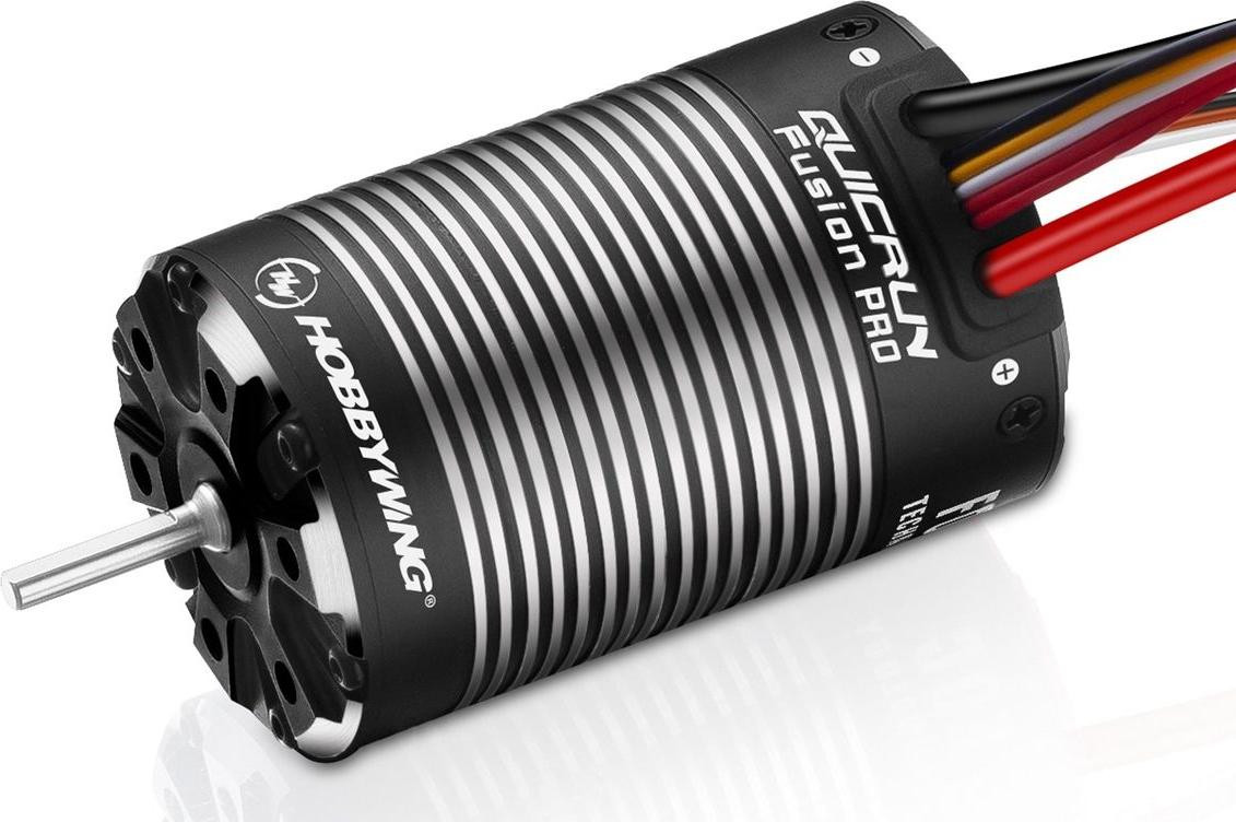 Hobbywing ESC- en motorcombinatie, zwart en rood