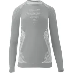 UYN Evolutyon Comfort langarm Funktionsshirt Damen J914 - nautical grey/pearl/pearl S/M