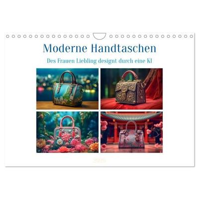 Moderne Handtaschen (Wandkalender 2026 DIN A4 quer), CALVENDO Monatskalender