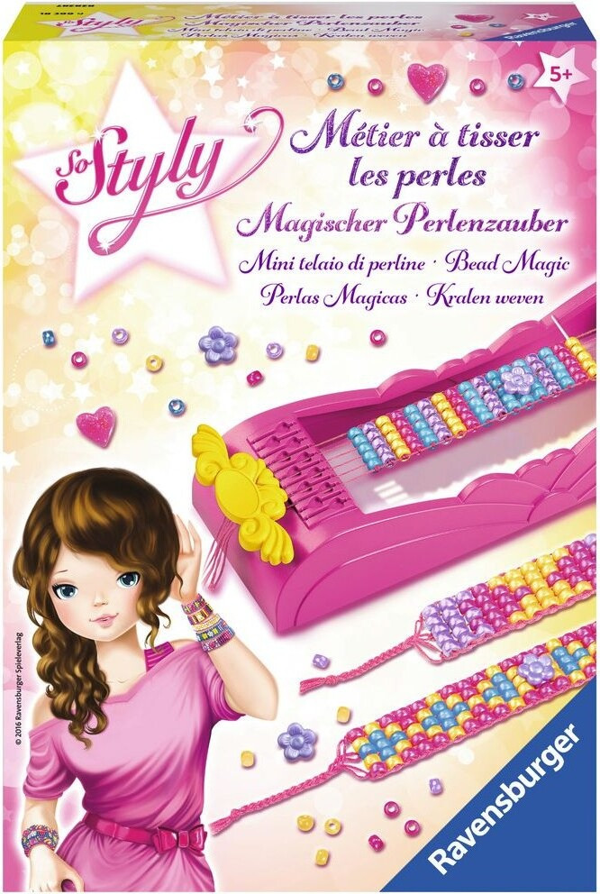 Ravensburger Bead Loom DIY Bracelet Making Kit voor meisjes vanaf 5 jaar
