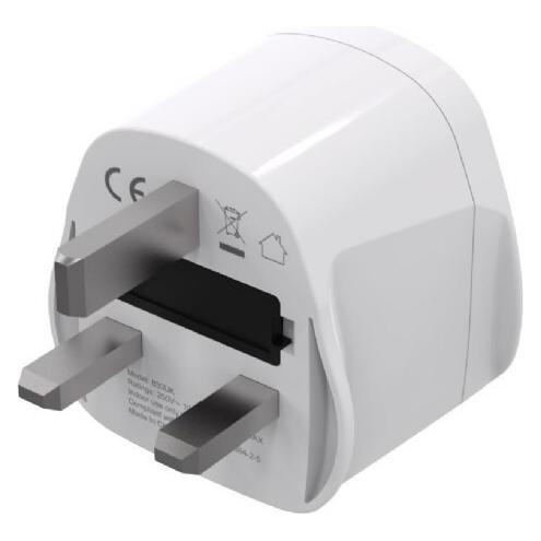 Gembird Welt-zu-UK Netzadapter 10A (A-AC-UKMINTF)