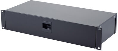 Adam Hall 87302 Rackbox 2U Schwarz