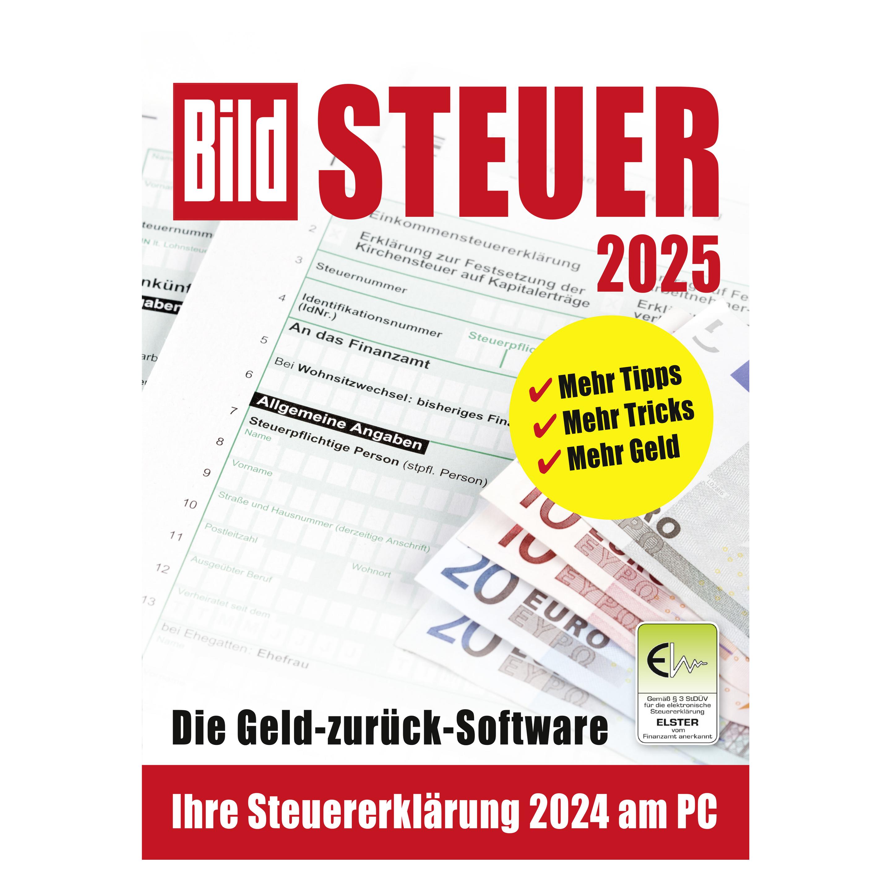 Steuertipps BILDSteuer 2024 Download Code (1 User, 1 Geräte/User, unbegrenzt) (88284016)
