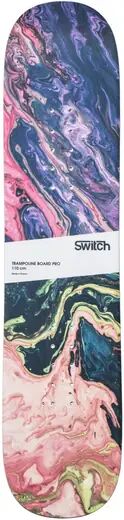 Switch Boards Switch Trampoline Pro 110 Training Snowboard (Abstract)  - Blue