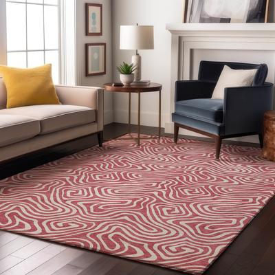 Addison Rugs Premium Washable Super Soft Modern Trippy Mayfield Rug