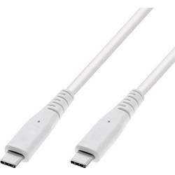 Value USB-C® Kabel USB 3.2 Gen2 USB-C® Stecker, USB-C® Stecker 3 m Weiß 11.99.9065