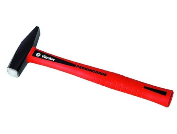 Peddinghaus 5039980200 Ultratec Slotenmakershamer, zwart/rood, 200 g
