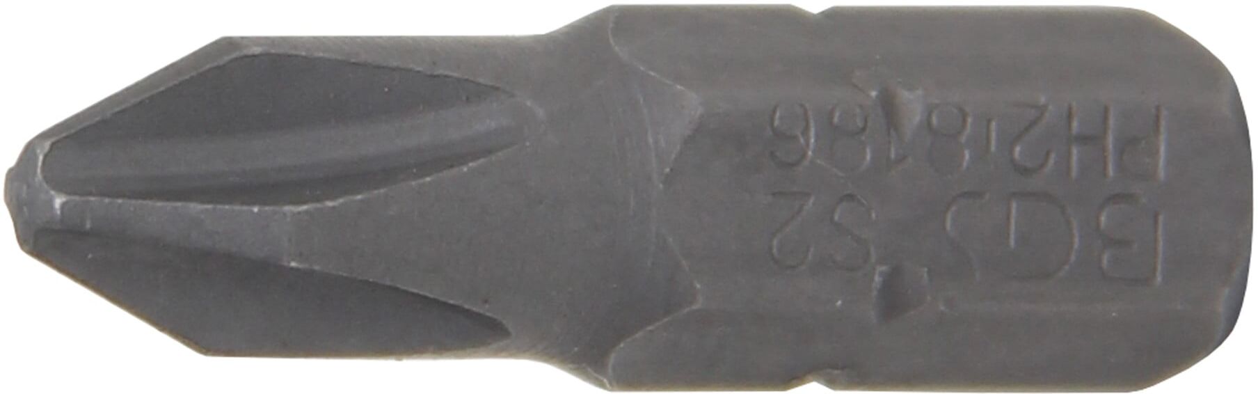 BGS Bit Antrieb Außensechskant 6,3 mm Kreuzschlitz PH2 ; BGS technic (8186)