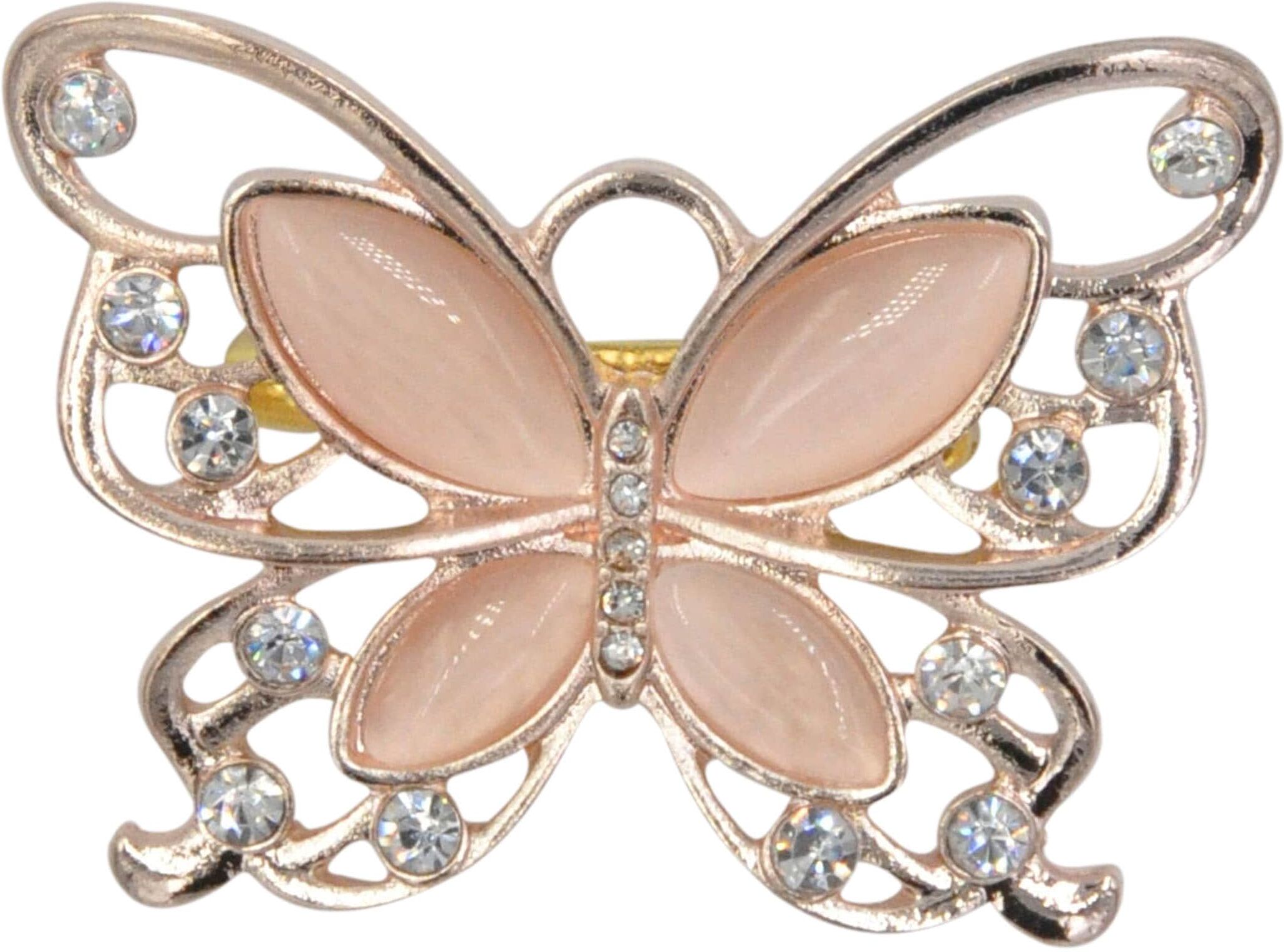 Brosche FIRETTI "Schmuck Geschenk Ansteckschmuck Schmetterling", rosa, Broschen, Damen, Metall, Brosche rosa Einheitsgröße
