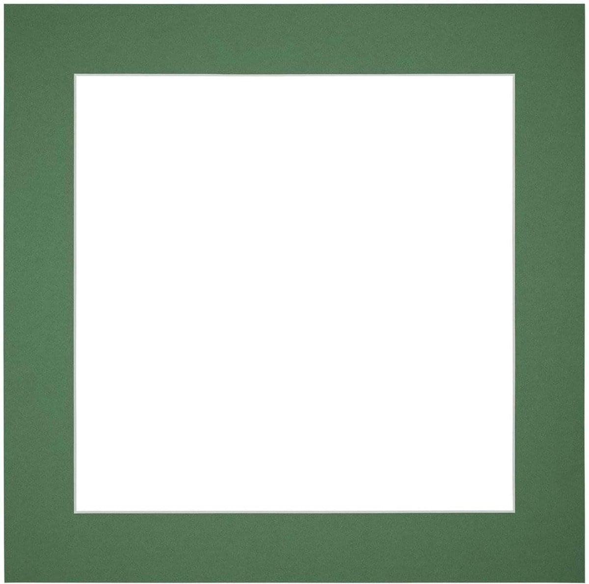 Passe-partout Groen Bosrand Karton 35x35 cm