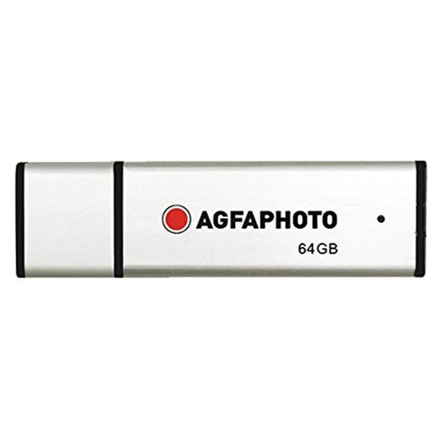 Agfaphoto USB 2.0 silver 32GB (32 GB, USB-A) (10514)