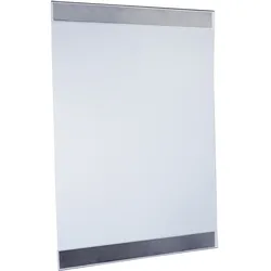 10 C-Hüllen, 2 Magnetbandstreifen, DIN A5 Hochformat, Hart-PVC, matt-transparent