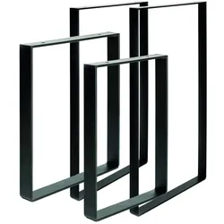 Werkstarck, Tischbeine + Tischgestell, Tisch- und Bankkufen