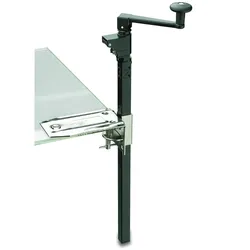 Lacor Dosenöffner für Tisch schwarz max H Dose 30cm, Dosenöffner, Schwarz