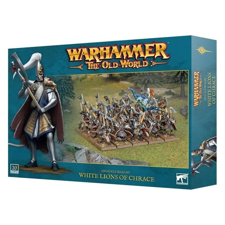 Games Workshop Warhammer ToW - Royaumes des Hauts Elfes : Lions Blancs de Chrace (Kunststoff) (13-14)