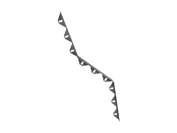 Colibri EasyFix Rasenkanten Metall 200 × 12 cm