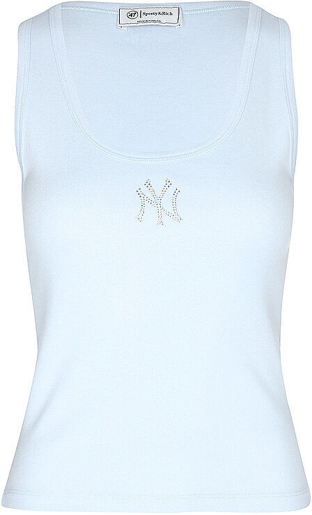SPORTY & RICH Top YANKEES hellblau   M M