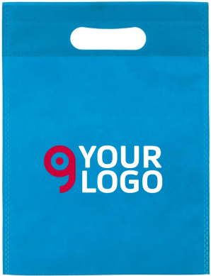 Shopper TNT Colorata 22x29cm manici fagiolo termosaldati Personalizzate o neutre