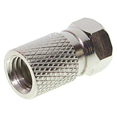 Shiverpeaks -BASIC-S--F-Stecker 7,5, mit Dichtungsring, mit grosser Mutter (Antennenkabel) (BS85012-R)