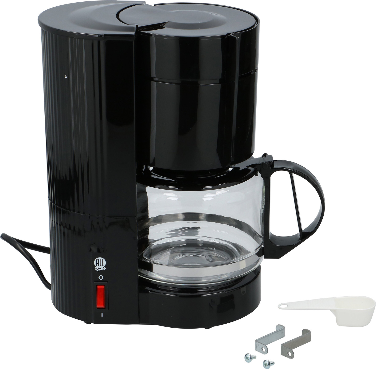 All Ride Reis Koffiezetapparaat 24 Volt Sigarettenaansteker-Plug 1 Liter Zwart