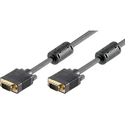 GOOBAY 68141 - VGA Monitor Kabel 15-pol VGA Stecker, 30 m