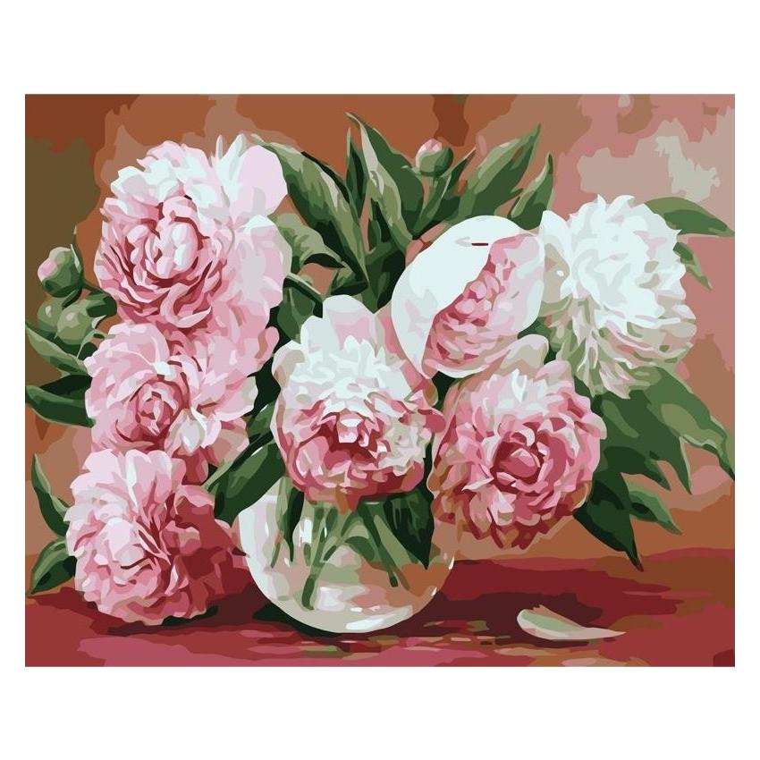 Koh-i-Noor Malen nach Zahlen 40x50 Pfingstrosen (56586075)