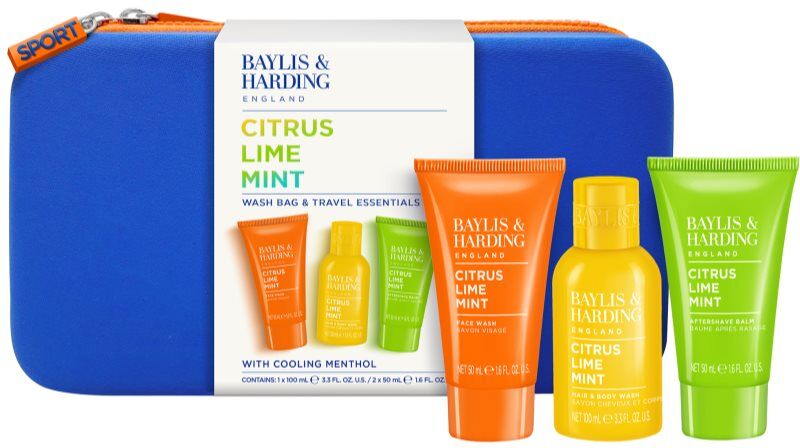 Baylis & Harding Men's Citrus Lime & Mint coffret cadeau pour homme