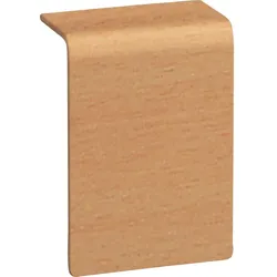 Hager SL200557D2 Schnittkaschierung halogenfrei zu Sockelleistenkanal SL 20x55mm Dekor Buche