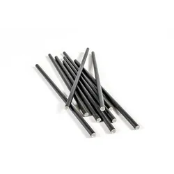 paperi® Premium Papier-Trinkhalme Schwarz Ø6 mm x 200 mm - 1.000 Stk.
