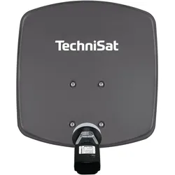 TechniSat Digidish 33 + Single LNB (Parabolantenne, 30 dB, LTE), SAT Spiegel + SAT Antennen, Grau