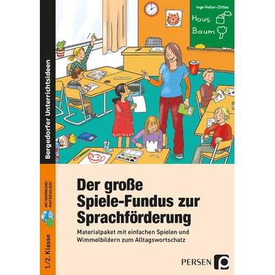 Der große Spiele-Fundus zur Sprachförderung, Set von Inge Holler-Zittlau, Persen Verlag in der AAP Lehrerwelt GmbH, 978-3-403-23388-6