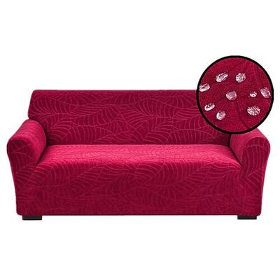 Minimalistischer Luxus-Jacquard-Sofabezug, dehnbar, komplett, elastisch, kratzfest, staubdicht, schützt vor Katzenkratzern