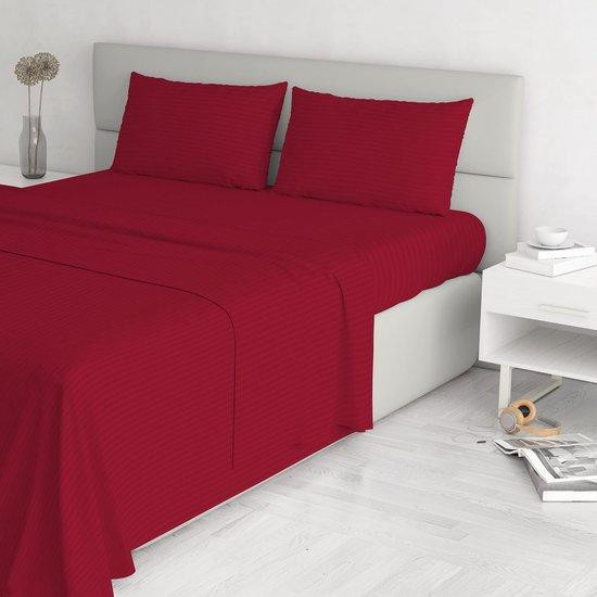 Ibenzoa Satin beddengoedset van polyester met hoeslaken en 2 kussenslopen