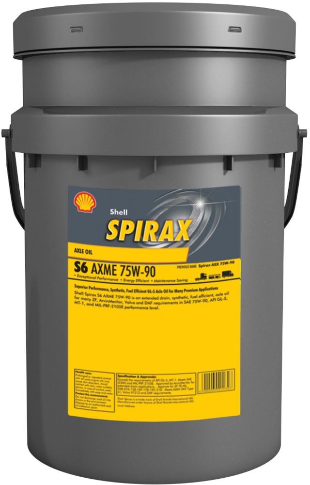 Getriebeöl SHELL 550071080 Spirax S6 AXME 75W90 20L