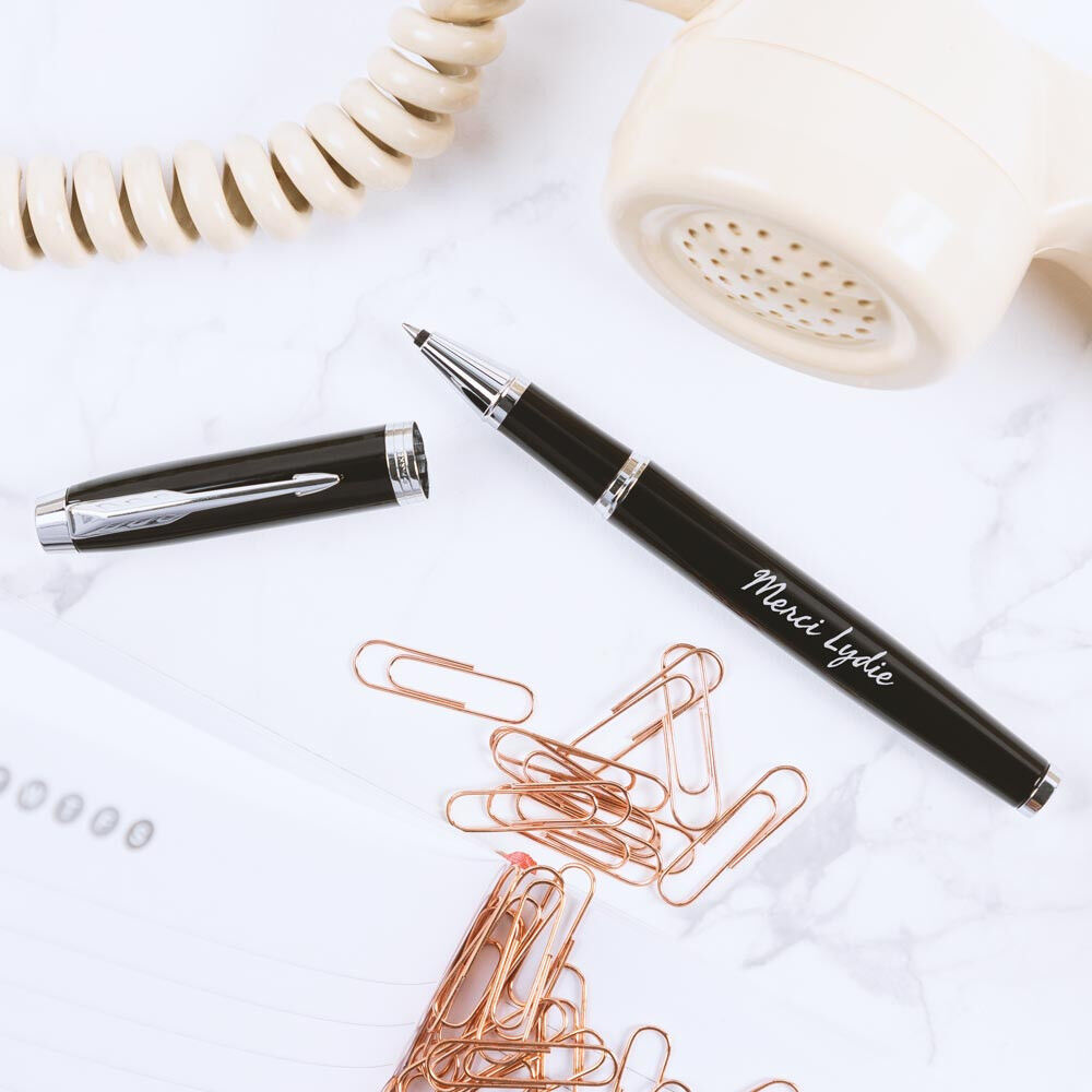 Ocadeau Stylo Roller Parker IM noir