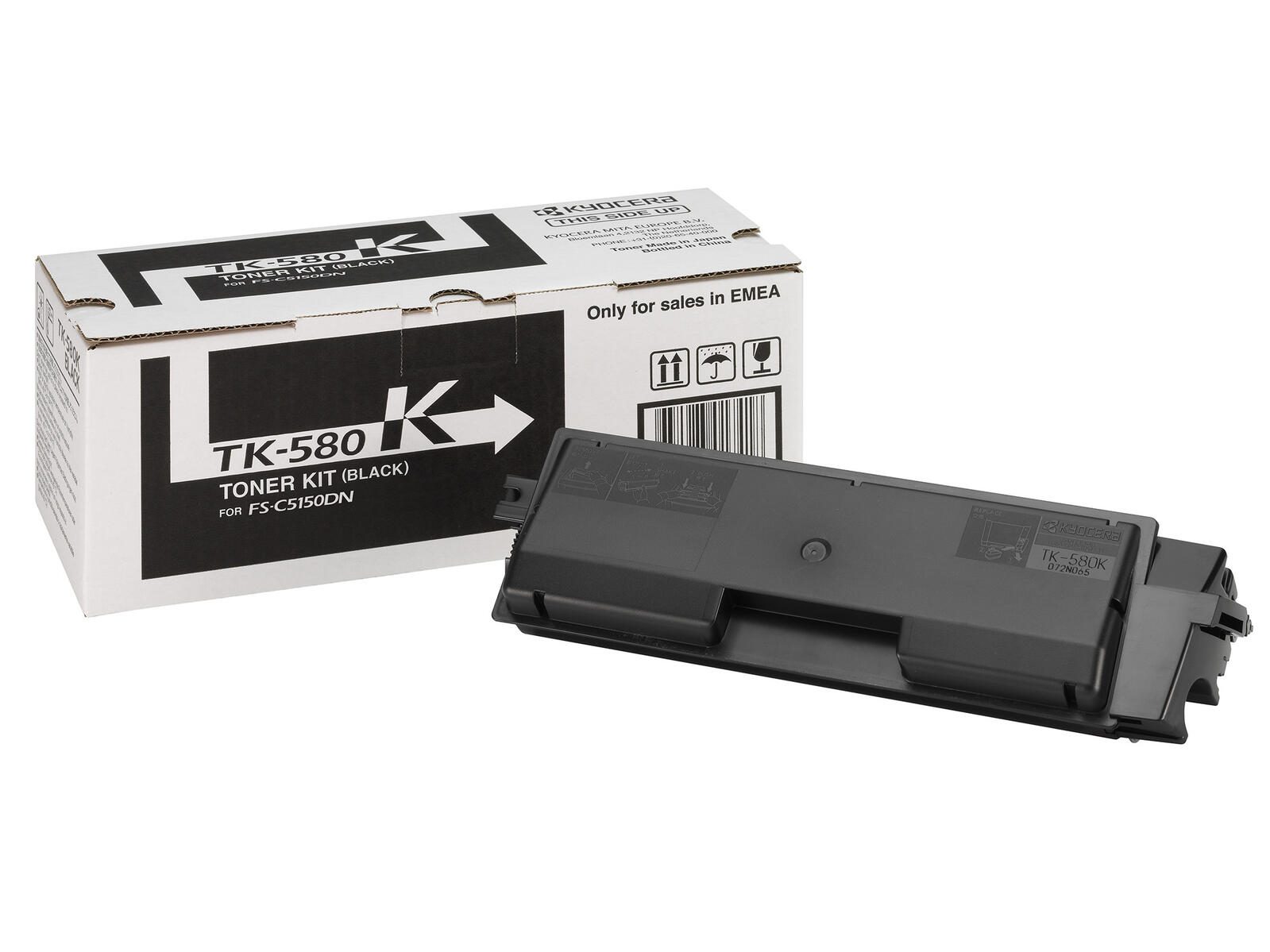 Kyocera Original TK-580 Toner 4er Set OPTK580set