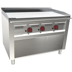 EURAST - Frytop-teppanyaki cd 15 mm gas auf ständer - 1200x720x850 mm - 17,4 Kw - 32127655