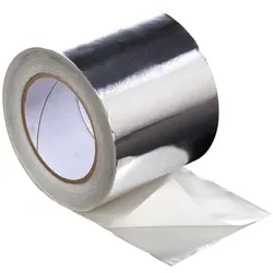 Alu Klebeband silber 75 mm breit 50 m lang - Hitzeschutzbei sichtbaren Sparren