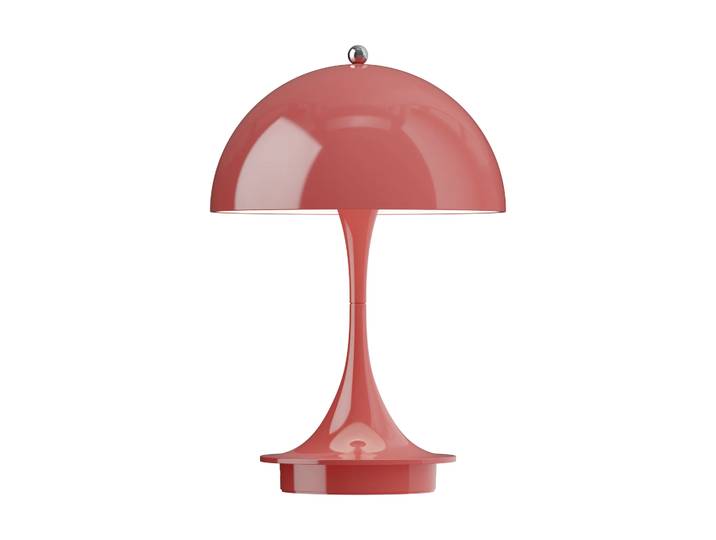 Louis Poulsen Panthella 160 Portable v3 tafellamp Opaque coral