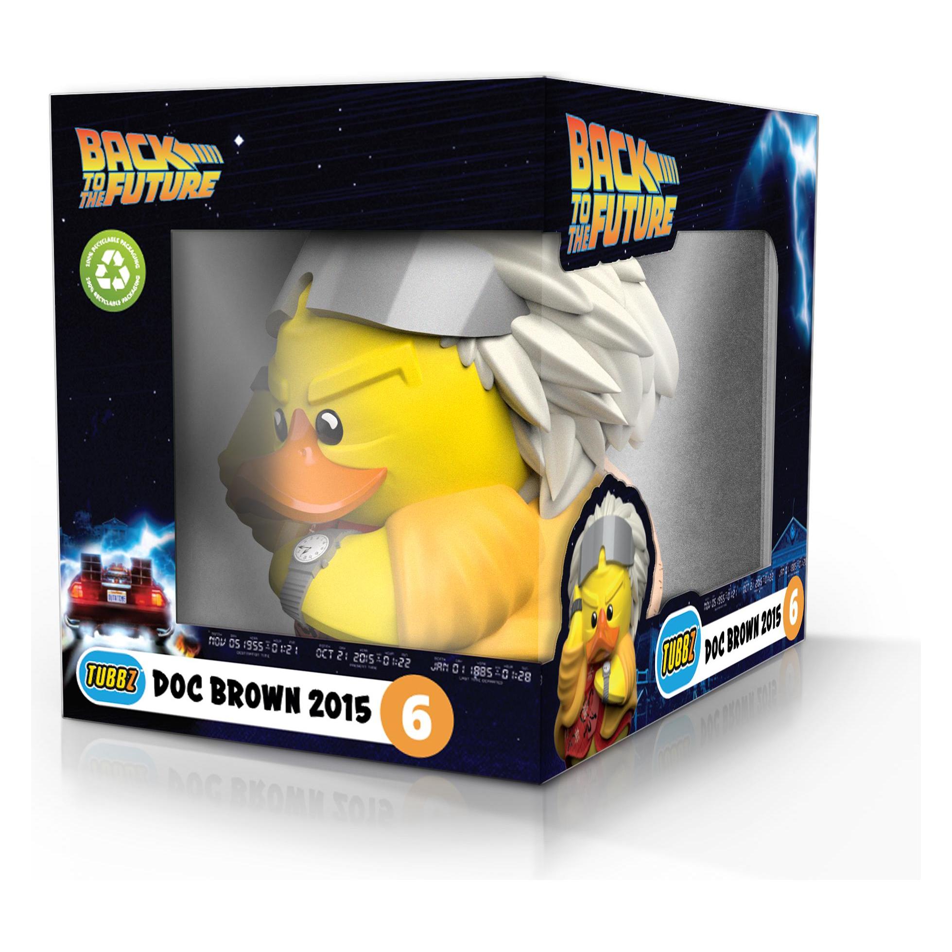Numskull Zurück in die Zukunft Tubbz PVC Figur Doc Brown 2015 Boxed Edition 10 cm (NS4798)