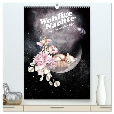 Wohlige Nächte - Süße Träume übers Jahr (hochwertiger Premium Wandkalender 2027 DIN A2 hoch), Kunstdruck in Hochglanz