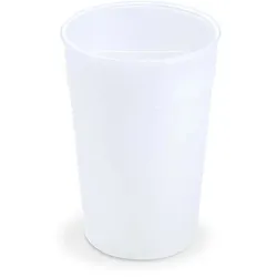 Mehrwegbecher (PP) gefrostet Ø80mm 0,3L