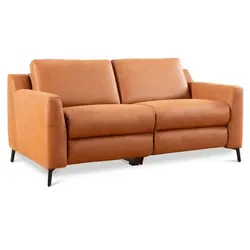 CASEDO Sofa Change A Mikrofaser Braun Cognac 170 cm