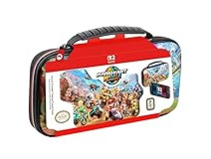 RDS – Étui de Voyage sous Licence pour Nintendo Switch 2, Nintendo Switch OLED et Nintendo Switch Mario Kart Game Traveler Deluxe – Système, étuis à Cartes et Cartes de Jeu
