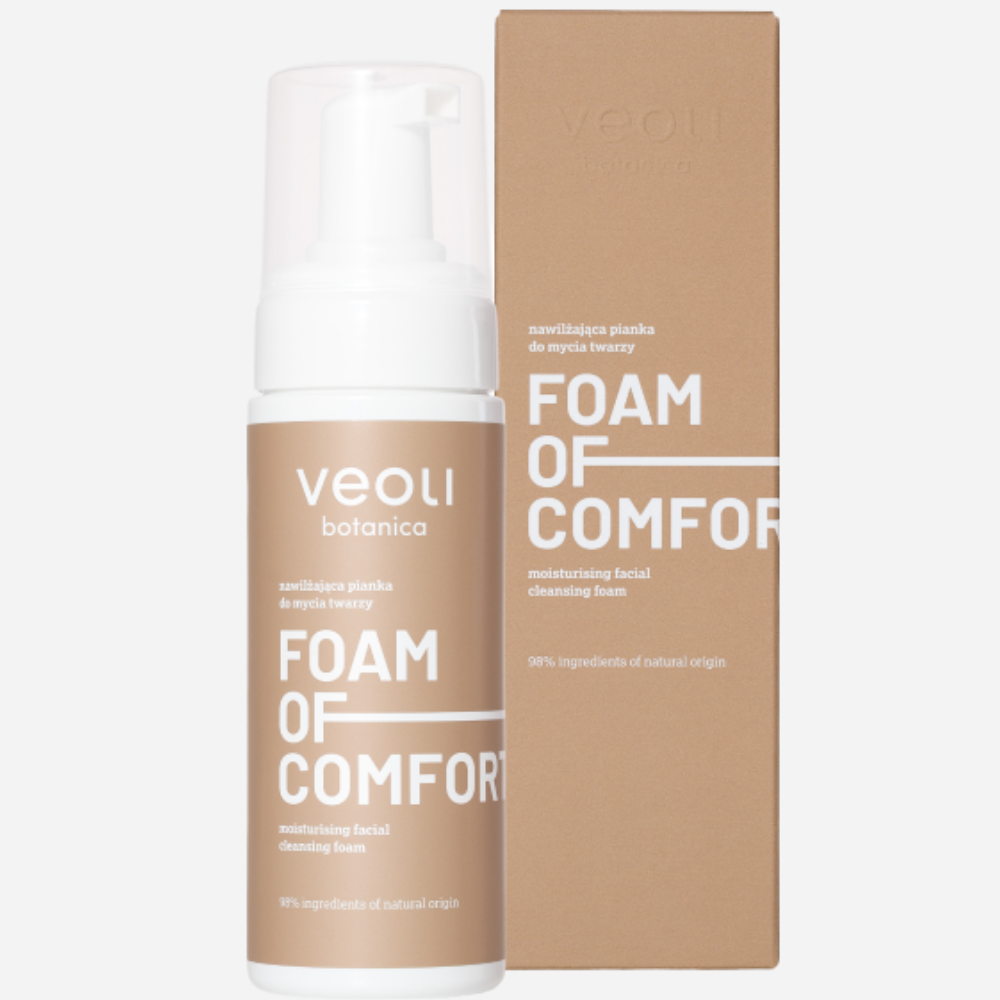 Veoli Botanica Foam of Comfort Facial Cleanser 150mL