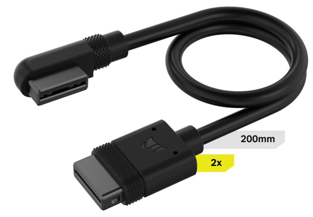 Corsair CL-9011123-WW CORSAIR Slim ICUE Cable 200mm