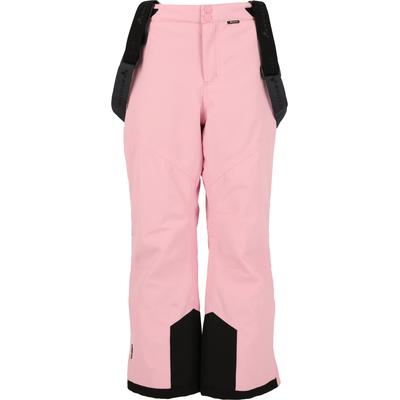 Skihose WHISTLER "Drizzle", Jungen, Gr. 152, EURO-Größen, pink, 100% Polyester, unifarben, lang, Hosen Skihose, mit Hosenträgern und wasserfester Eigenschaft