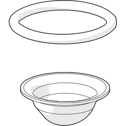 Hansa O-Ring 23,47 x 2,62 und Sieb, 59914304 59914304