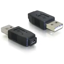 DeLOCK Adapter USB micro-A+B Buchse zu USB2.0-A Stecker