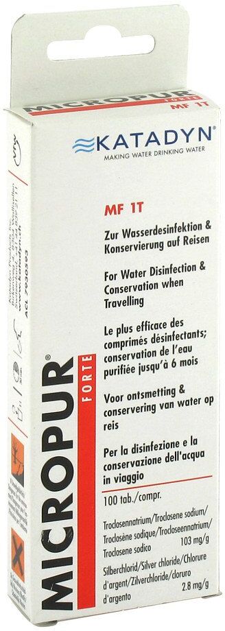 Micropur forte Mf 1t Tabletten 100stk